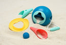 Quut Toys - Beach Set -  Mini Ballo, Cuppi and Magic Sand Shape