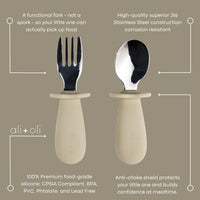 Ali+Oli - Spoon & Fork Learning Set