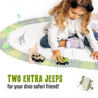 JitteryGit - 6 Piece Battery Power Toy Race Car Truck Jeep Collection Set