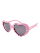 RuffleButts + RuggedButts - Girls Pink Heart Shaped Sunglasses