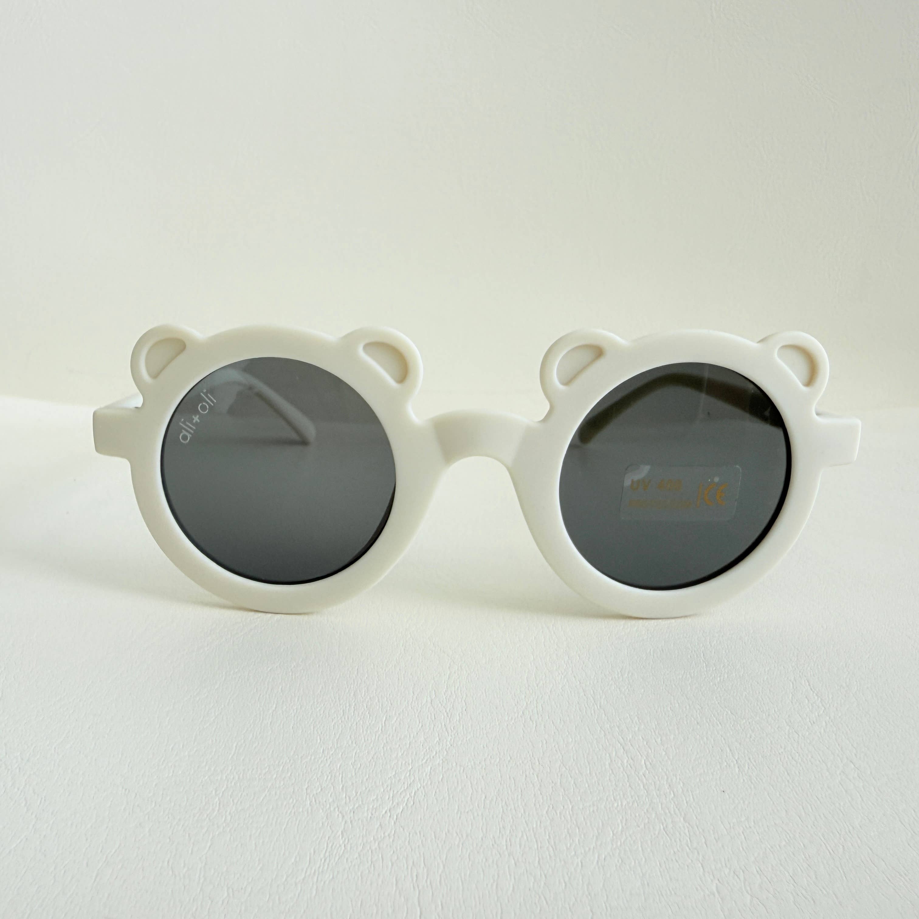 Ali+Oli - Kids Sunglasses Round (Bear Beige)