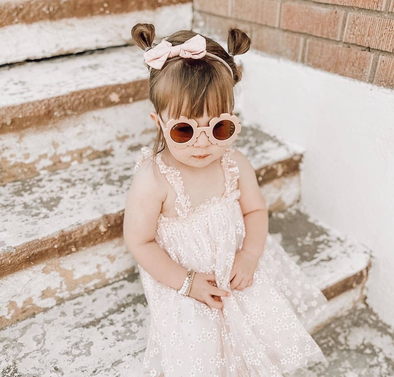 Ali+Oli - Sunglasses for Kids Flower (Pink)