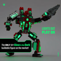 JitteryGit - Robot-Car-Animal 3 in 1 Toy Kit (235 Pc) Robotryx Grindburst