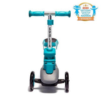 SVOLTA - Ace 2-in-1 Sit and Stand Convertible Scooter - Teal
