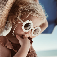 Ali+Oli - Sunglasses for Kids Flower (White)