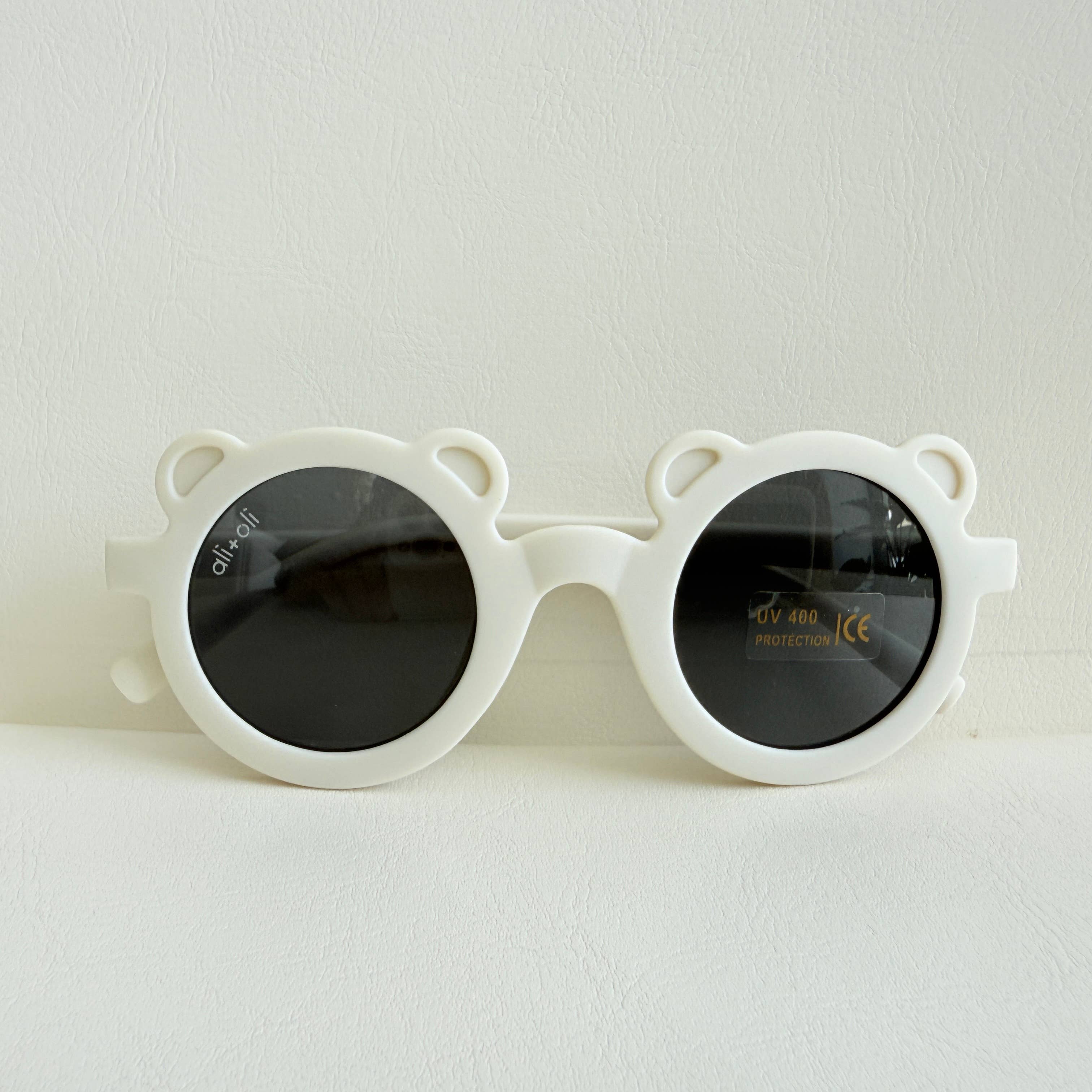 Ali+Oli - Kids Sunglasses Round (Bear Beige)