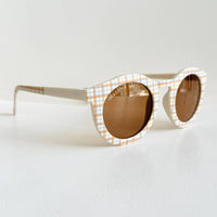 Ali+Oli - Kids Sunglasses Round (Plaid)
