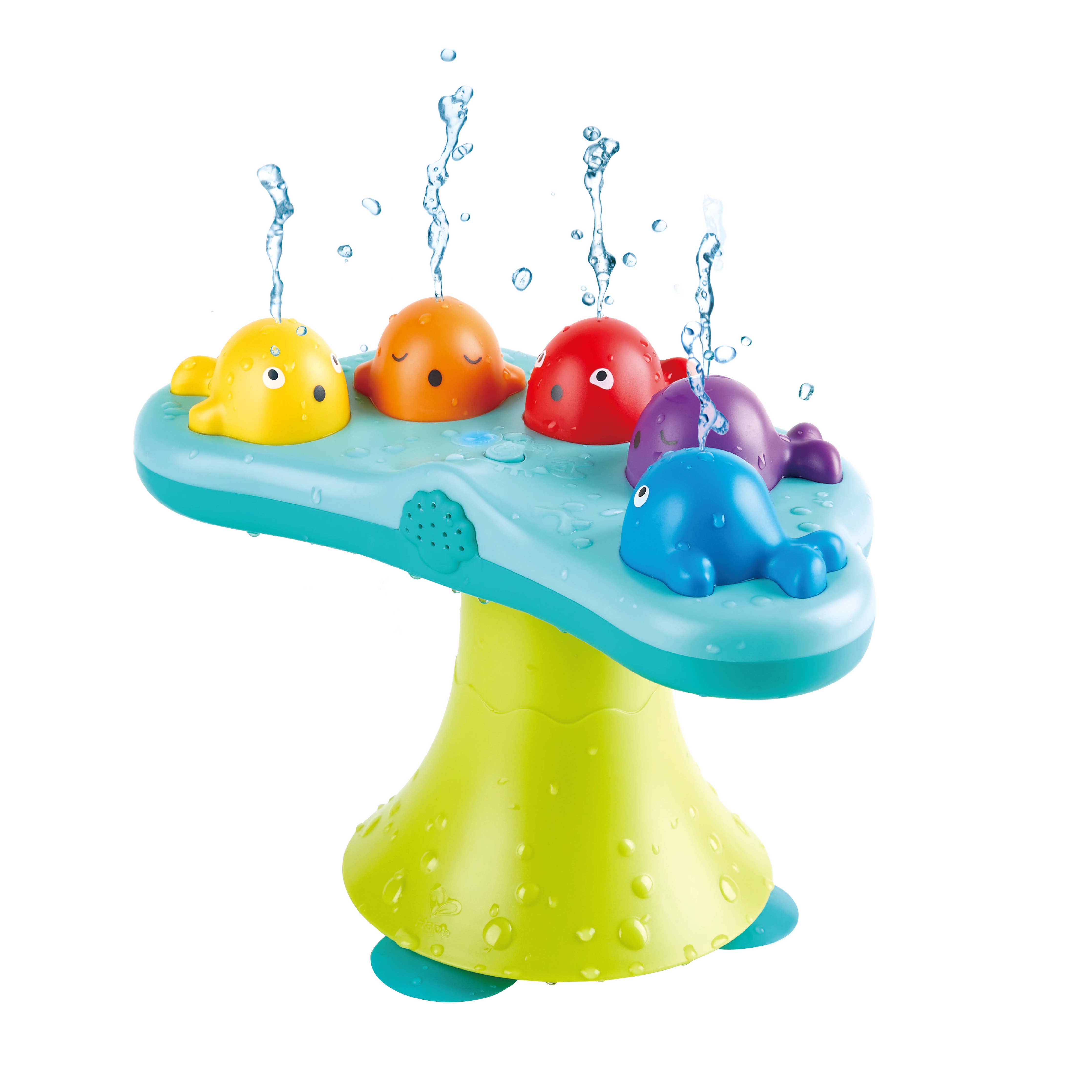 Hape Toys - Hape Musical Whale Fountain - Bath Toy for Babies 18+ Months