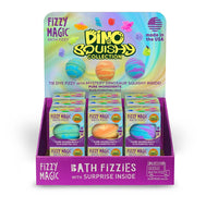 Purposeful Bliss - Fizzy Magic - Bath Bombs, Tie Dye Mystery Dinosaur Squishy Inside