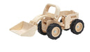 PlanToys - Kids' Bulldozer Toy Car with Handle