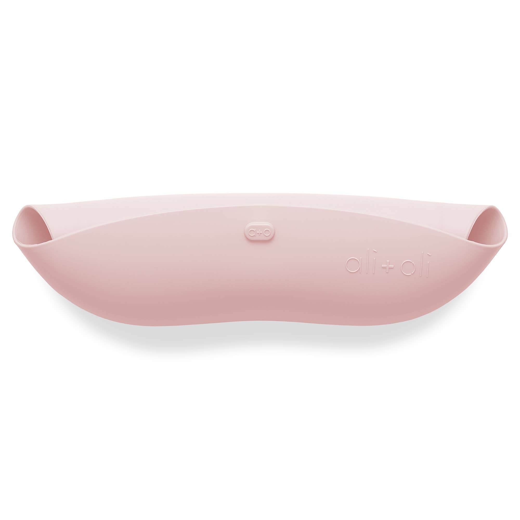Ali+Oli - Silicone Baby Bib (True Pink)
