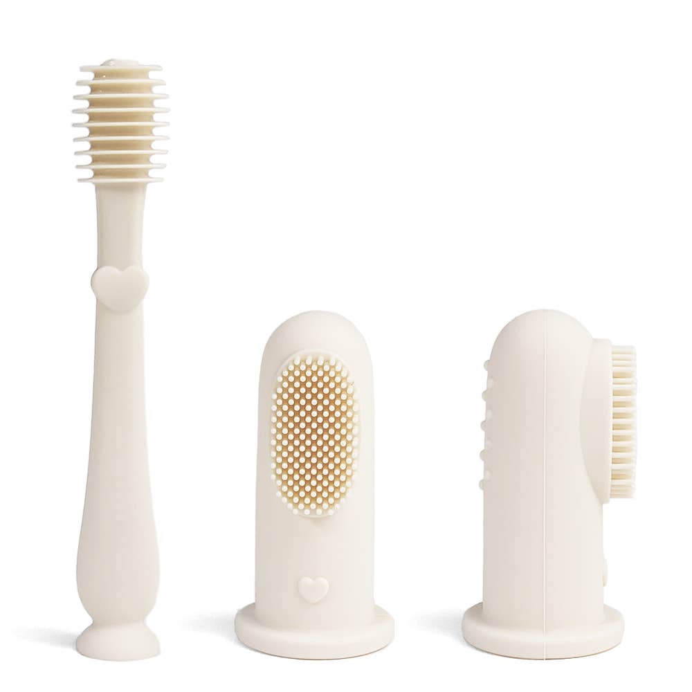 Ali+Oli - Baby Finger Toothbrush & Tongue Cleaner Oral Set