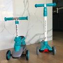 SVOLTA - Ace 2-in-1 Sit and Stand Convertible Scooter - Teal