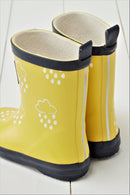 Grass & Air - Kids Yellow Colour Changing Rainboots