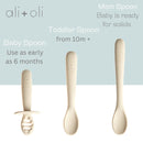 Ali+Oli - Multi Stage Spoon Set (3-pc)
