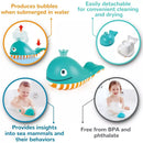 Hape - Bubble Blowing Whale Bath Toy