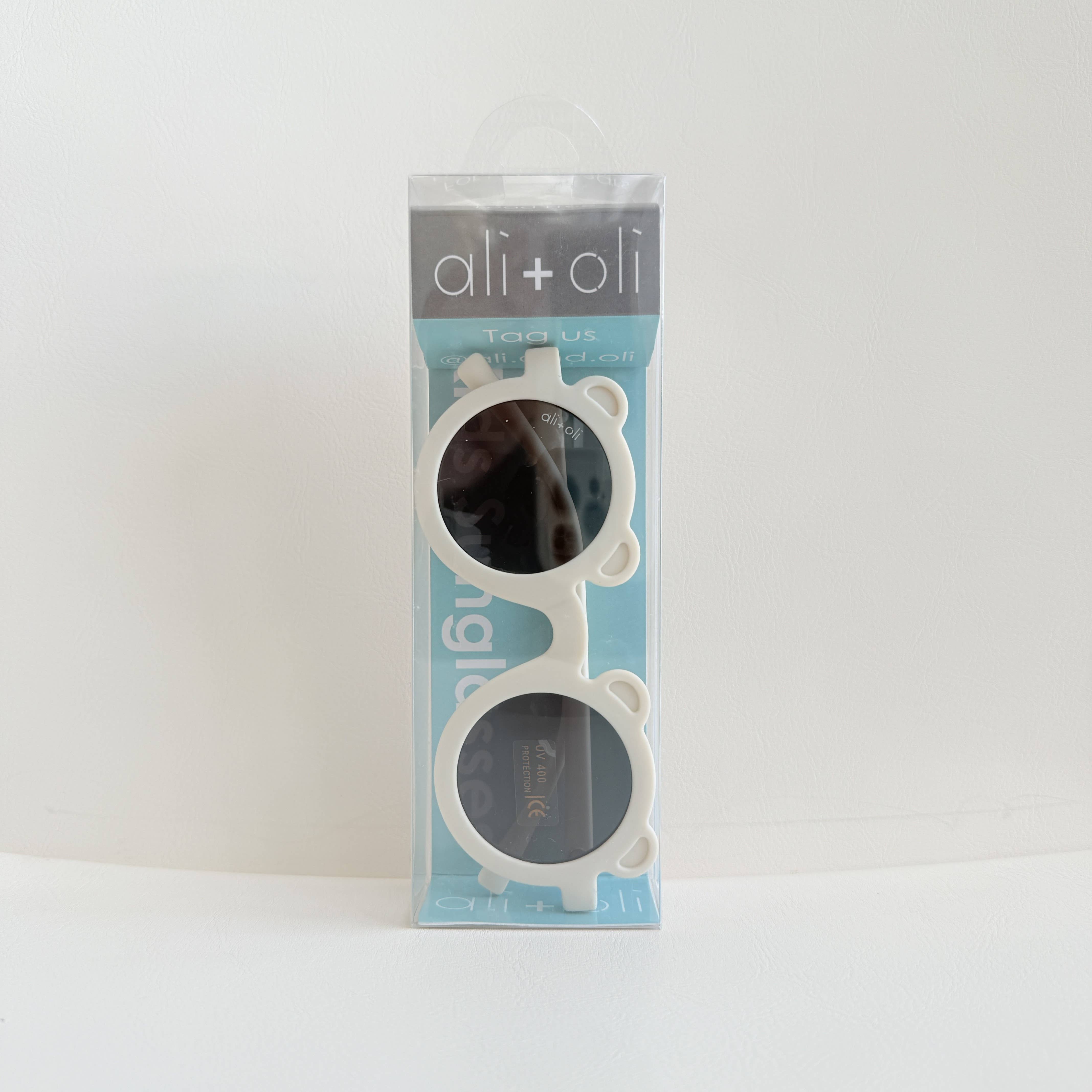 Ali+Oli - Kids Sunglasses Round (Bear Beige)