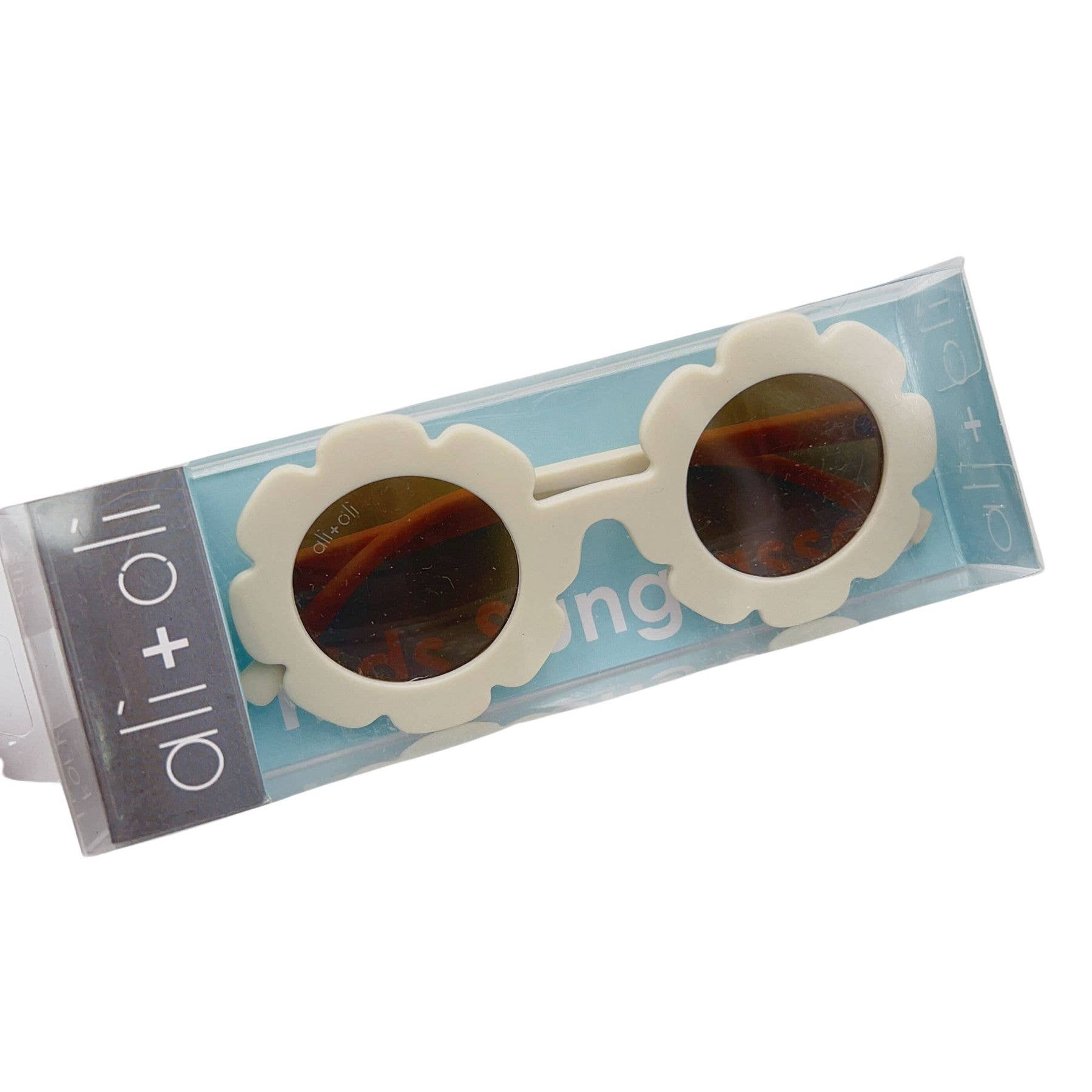 Ali+Oli - Sunglasses for Kids Flower (White)
