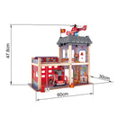 Hape Toys - Hape Fire Station Wooden Playset with Lights & Sounds for 3+