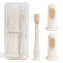 Ali+Oli - Baby Finger Toothbrush & Tongue Cleaner Oral Set - Little Stars Toy Store & PlayhouseAli+Oli