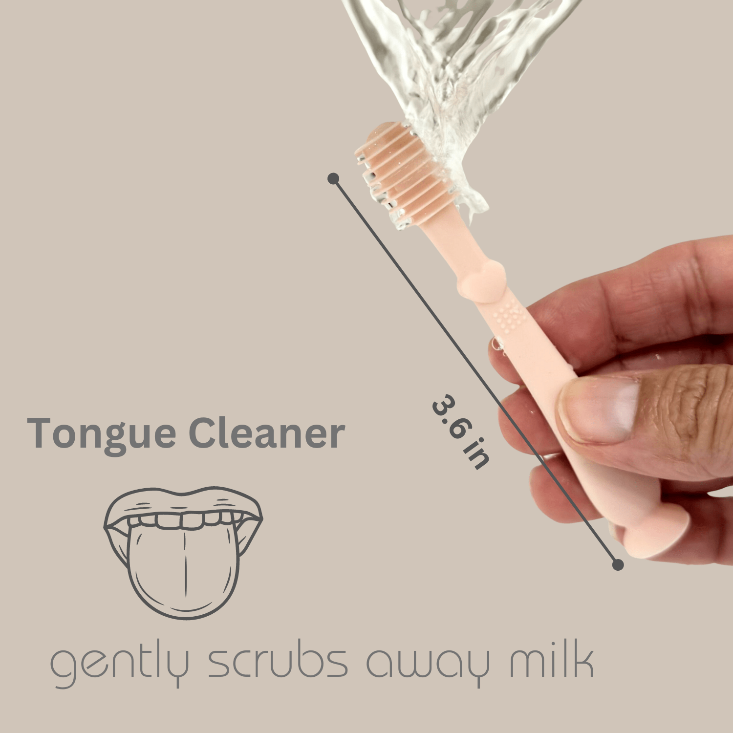 Ali+Oli - Baby Finger Toothbrush & Tongue Cleaner Oral Set - Little Stars Toy Store & PlayhouseAli+Oli