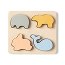 Ali+Oli - Baby Soft Silicone Mini-Animal Puzzle - Little Stars Toy Store & PlayhouseAli+Oli