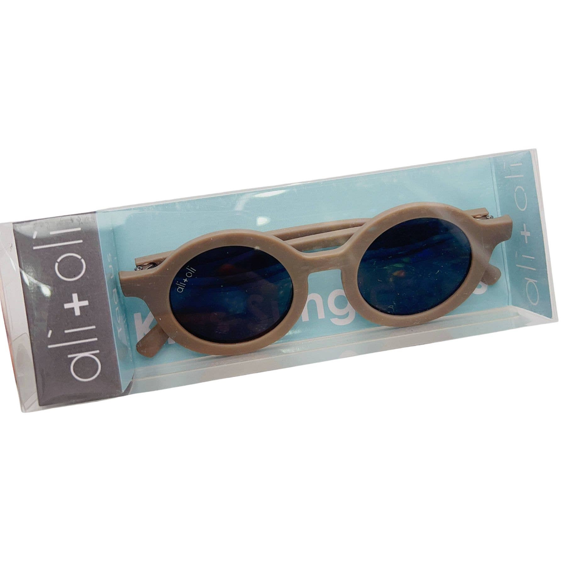 Ali+Oli - Kids Sunglasses Round (Taupe) - Little Stars Toy Store & PlayhouseAli+Oli