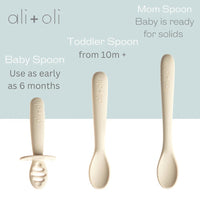 Ali+Oli - Multi Stage Spoon Set (3-pc) - Little Stars Toy Store & PlayhouseLittle Stars Toy Store & Playhouse