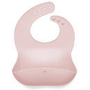 Ali+Oli - Silicone Baby Bib (True Pink) - Little Stars Toy Store & PlayhouseAli+Oli