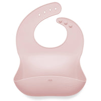 Ali+Oli - Silicone Baby Bib (True Pink) - Little Stars Toy Store & PlayhouseAli+Oli