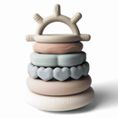 Ali+Oli - Soft Silicone Stacking Ring Tower (6-pc) Sun - Little Stars Toy Store & PlayhouseAli+Oli