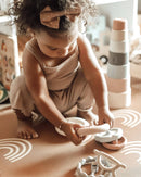 Ali+Oli - Soft Silicone Stacking Ring Tower (6-pc) Sun - Little Stars Toy Store & PlayhouseAli+Oli