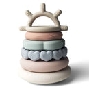 Ali+Oli - Soft Silicone Stacking Ring Tower (6-pc) Sun - Little Stars Toy Store & PlayhouseAli+Oli