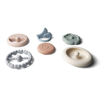 Ali+Oli - Soft Silicone Stacking Ring Tower and Teether - Little Stars Toy Store & PlayhouseAli+Oli