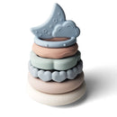 Ali+Oli - Soft Silicone Stacking Ring Tower and Teether - Little Stars Toy Store & PlayhouseAli+Oli