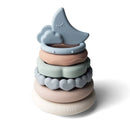 Ali+Oli - Soft Silicone Stacking Ring Tower and Teether - Little Stars Toy Store & PlayhouseAli+Oli