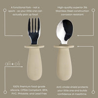 Ali+Oli - Spoon & Fork Learning Set - Little Stars Toy Store & PlayhouseAli+Oli