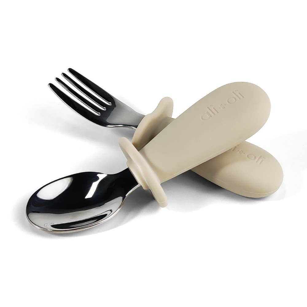 Ali+Oli - Spoon & Fork Learning Set - Little Stars Toy Store & PlayhouseAli+Oli