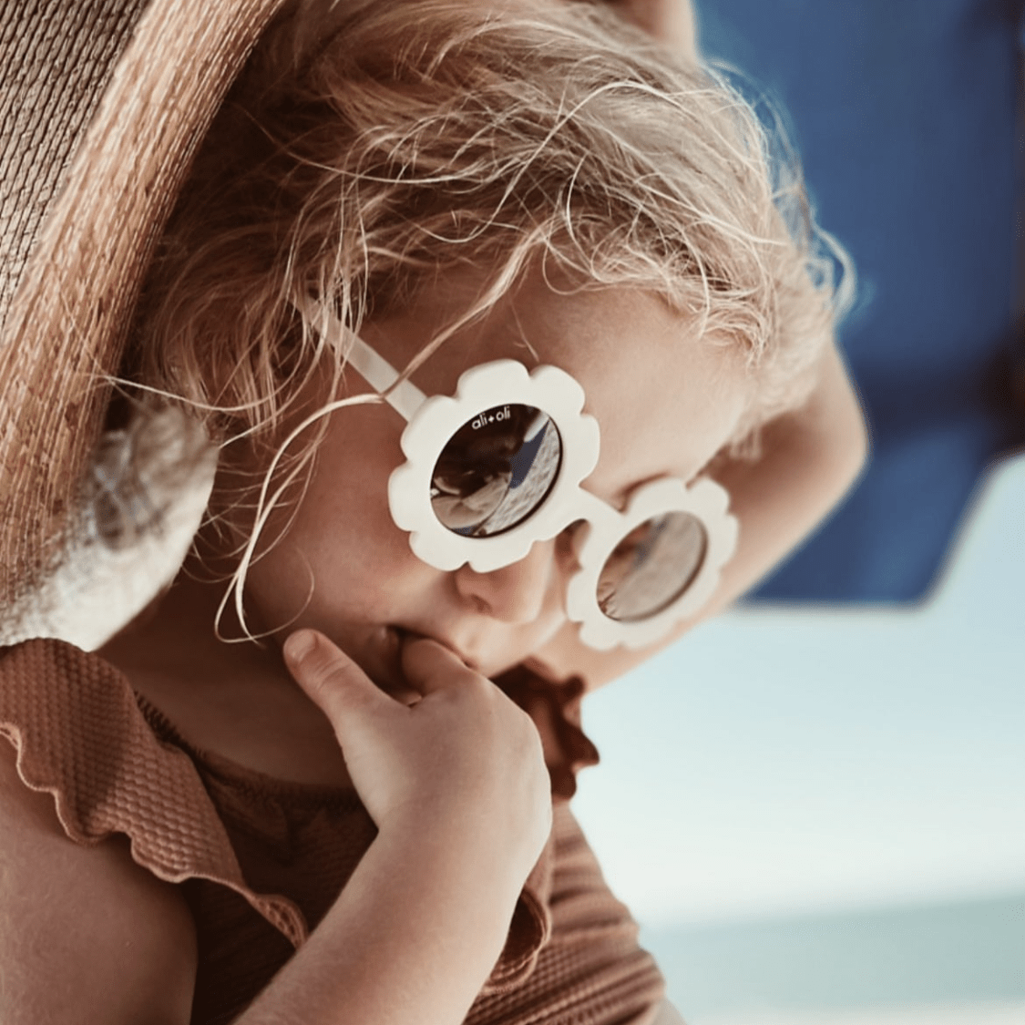 Ali+Oli - Sunglasses for Kids Flower (White)