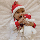 Bunnies By the Bay - Holiday Limited Edition - Organic Flurry Romper - Little Stars Toy Store & PlayhouseBunnies By the Bay