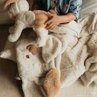 Bunnies By the Bay - Skipit Puppy Tuck Me In Fur Blanket - Little Stars Toy Store & PlayhouseBunnies By the Bay