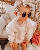 Ali+Oli - Kids Sunglasses Round (Taupe)