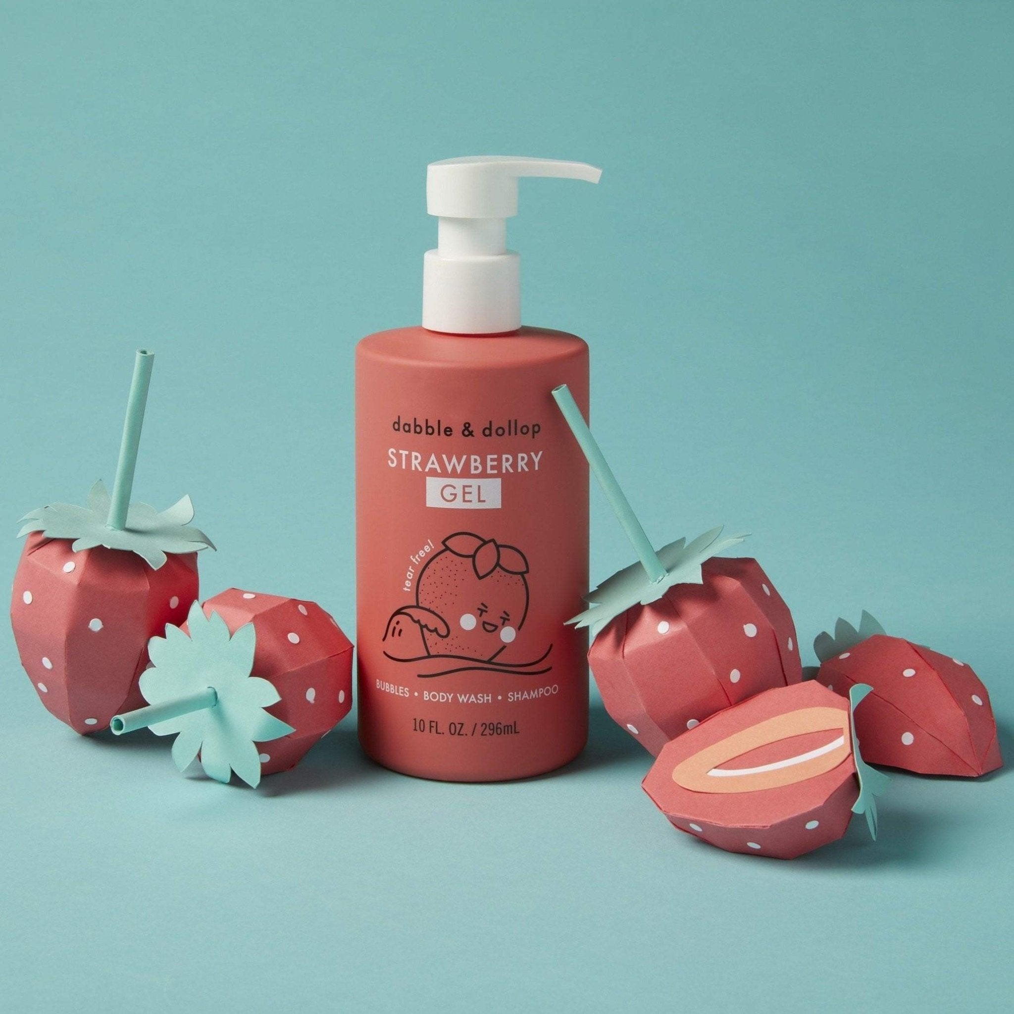 Dabble & Dollop - Cherry Berry Bath Gift Set (incl. mixing bowl) - Little Stars Toy Store & PlayhouseDabble & Dollop
