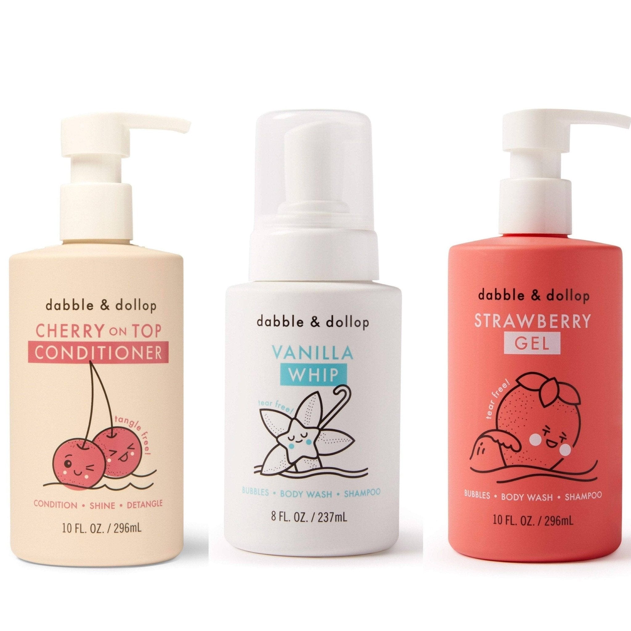 Dabble & Dollop - Cherry Berry Bath Gift Set (incl. mixing bowl) - Little Stars Toy Store & PlayhouseDabble & Dollop