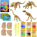 Dan&Darci - Dino Clay Models with Modeling Clay - Little Stars Toy Store & PlayhouseDan&Darci