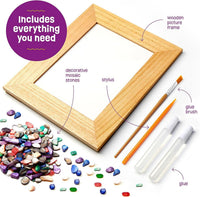 Dan&Darci - DIY Mosaic Picture Frame Kit for Kids - Little Stars Toy Store & PlayhouseDan&Darci