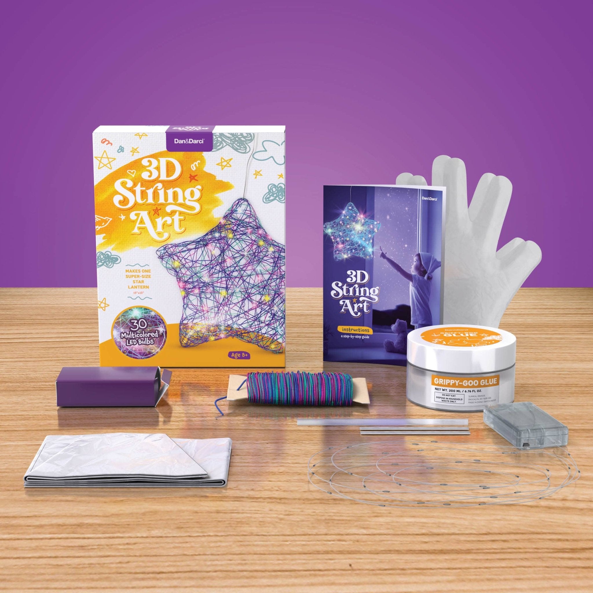 Dan&Darci - Star 3D String Art Kit - Little Stars Toy Store & PlayhouseDan&Darci