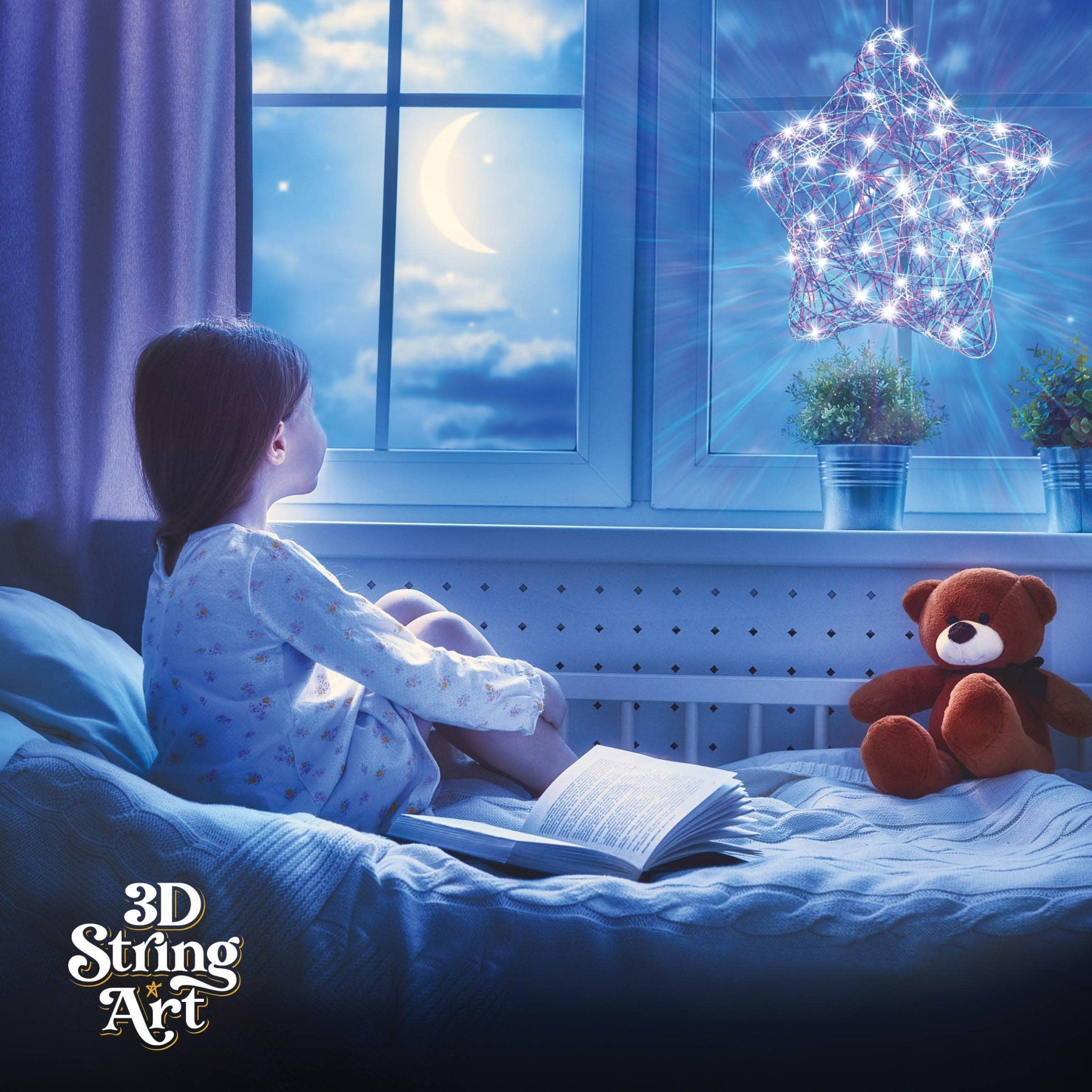 Dan&Darci - Star 3D String Art Kit - Little Stars Toy Store & PlayhouseDan&Darci