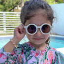 Ali+Oli - Kids Sunglasses Round (Vanilla)