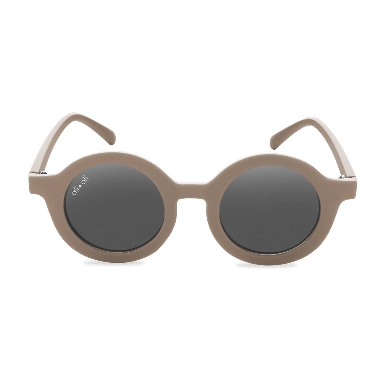 Ali+Oli - Kids Sunglasses Round (Taupe)